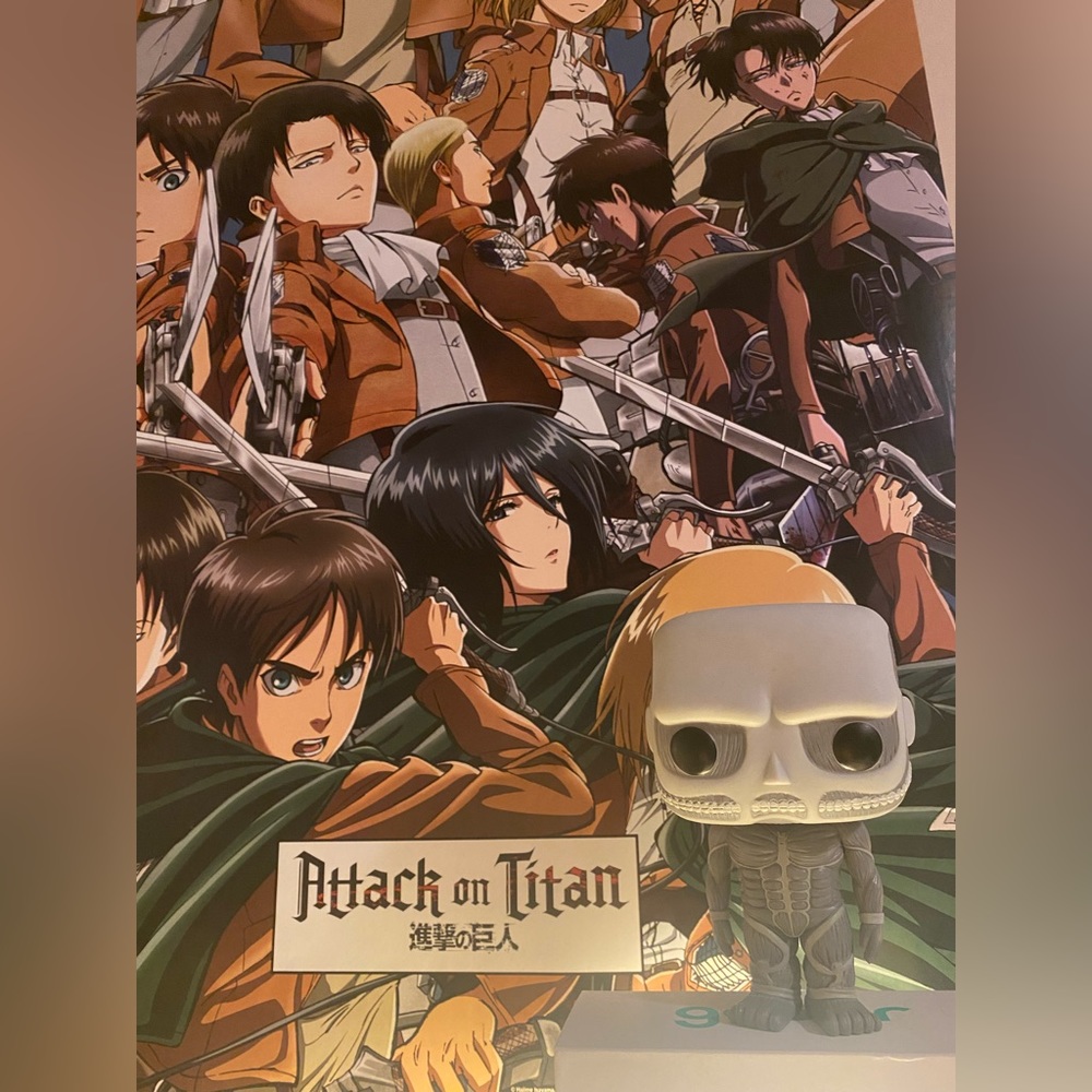 Attack on Titan Funko Pop Animation.